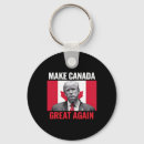 Search for funny canada keychains Make america great again
