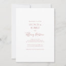 Recherche de rose gold bridal shower invitations Pour elle