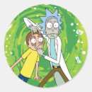 Search for open eyes stickers Rick and morty