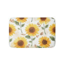 Search for sunflower bath mats Flowers