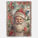 Search for santa claus blankets Vintage