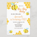 Search for honey bee birthday invitations Boy