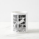 Search for free diving mugs Diver