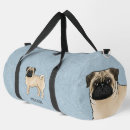 Search for cute cartoon pug bags Pet