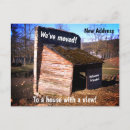 Search for funny change of address postcards Were moving