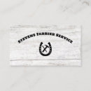 Search for blacksmith business cards Horseshoe