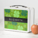 Search for lucky lunch boxes Four leaf clovers