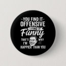 Search for offensive humour buttons Candle light