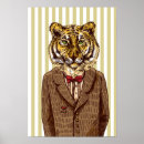 Search for vintage tiger posters Drawing