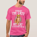 Search for lazy cat tshirts cute