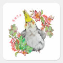 Search for parrot stickers Tropical