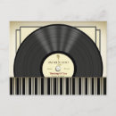 Search for vintage record postcards Music