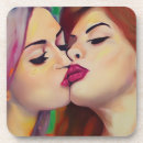 Recherche de lesbienne dessous de verres Aquarelle