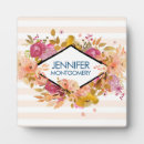 Search for flower pattern plaques Orange