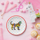 Search for cat birthday plates Rainbow