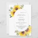 Search for sunflower bridal shower invitations Summer