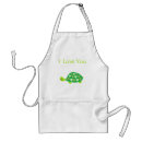 Search for cute turtle aprons Green