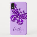 Search for butterfly wings iphone cases Purple