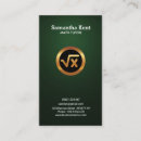 Recherche de tuteur de maths cartes visite Tutoring