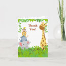 Search for funny baby thank you cards Jungle