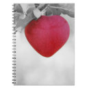 Search for heart shape notebooks Black and white