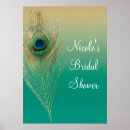 Search for peacock birthday posters Gold