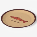 Search for trout paper plates Fish