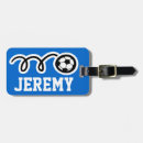 Recherche de soccer luggage tags Boy