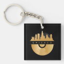 Search for vintage vinyl keychains Illustration