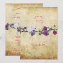 Recherche de inséparables vintages invitations Amour