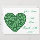 Search for irish pride invitations Clover leaf