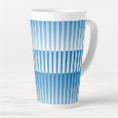 Search for blue and white striped mugs Pattern