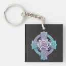 Search for rose cross keychains Symbol