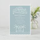 Search for palm trees baby shower invitations For kids