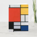 Recherche de mondrian vœux cartes Abstrait