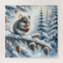 Search for mouse puzzles Illustration