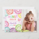 Search for donut grow up invitations Baby girl