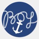 Search for nautical anchor stickers It's a boy