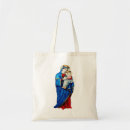 Search for blessed virgin mary tote bags Pray