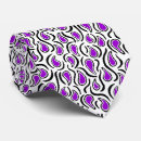 Search for black and white paisley ties Pattern