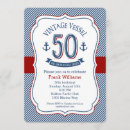 Search for nautical 50th birthday invitations Sailing