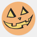 Search for pumpkin carving stickers Face