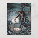 Recherche de plongeurs cartes postales Vintage