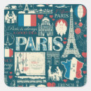 Recherche de paris vintage stickers Motif