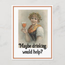 Search for drinking vertical postcards Funny
