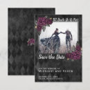 Search for goth save the dates Black