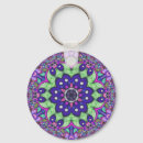 Search for mandalas keychains Blue