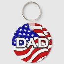 Search for patriotic dad keychains Flag