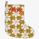 Search for sparkle christmas stockings Gold