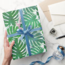 Recherche de motif palmier papier cadeau Tropical